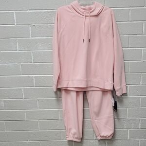 Head Crystal Rose Fleece Set